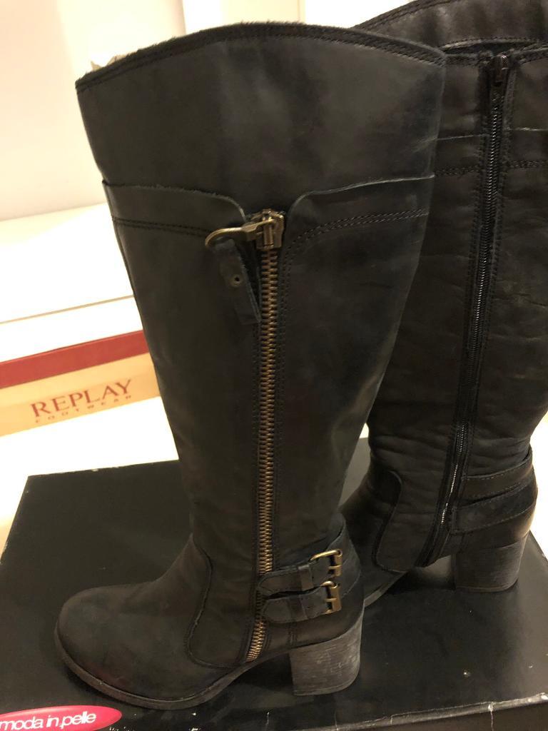 moda in pelle cowboy boots